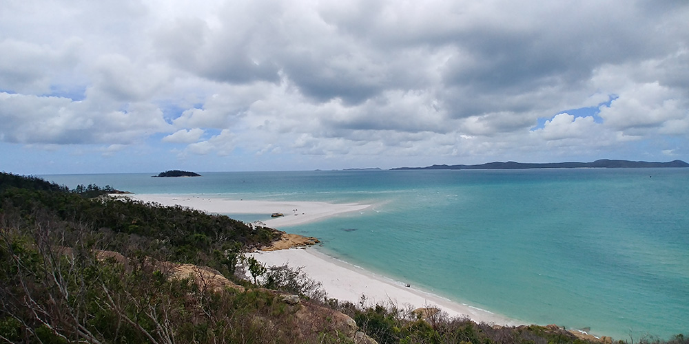 Viajando em Whitsundays Austrália 