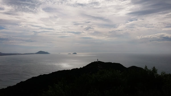 Da pedra mais alta da trilha