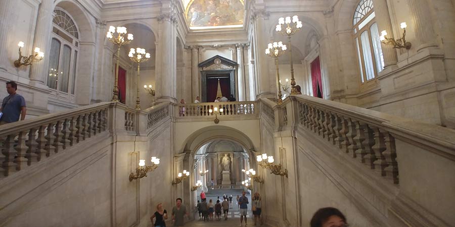 Interior do Palácio real